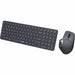 Клавиатура с мишка Rapoo 9760M Сив AZERTY