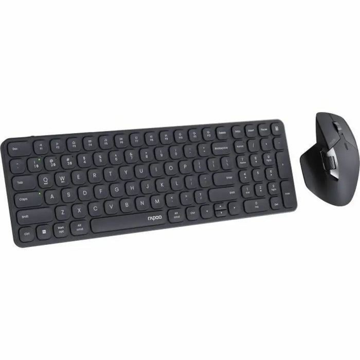 Клавиатура с мишка Rapoo 9760M Сив AZERTY