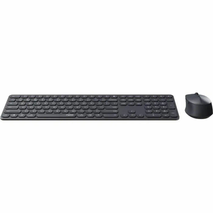 Клавиатура с мишка Rapoo 9810M Сив AZERTY