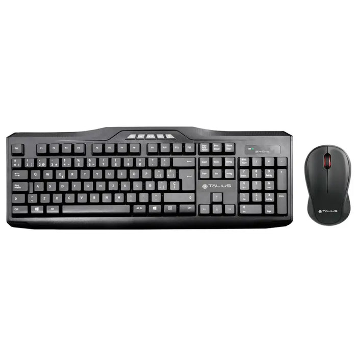 Клавиатура с мишка Talius KB-6001 Черен Испанска Qwerty