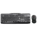 Клавиатура с мишка Talius KB-6001 Черен Испанска Qwerty
