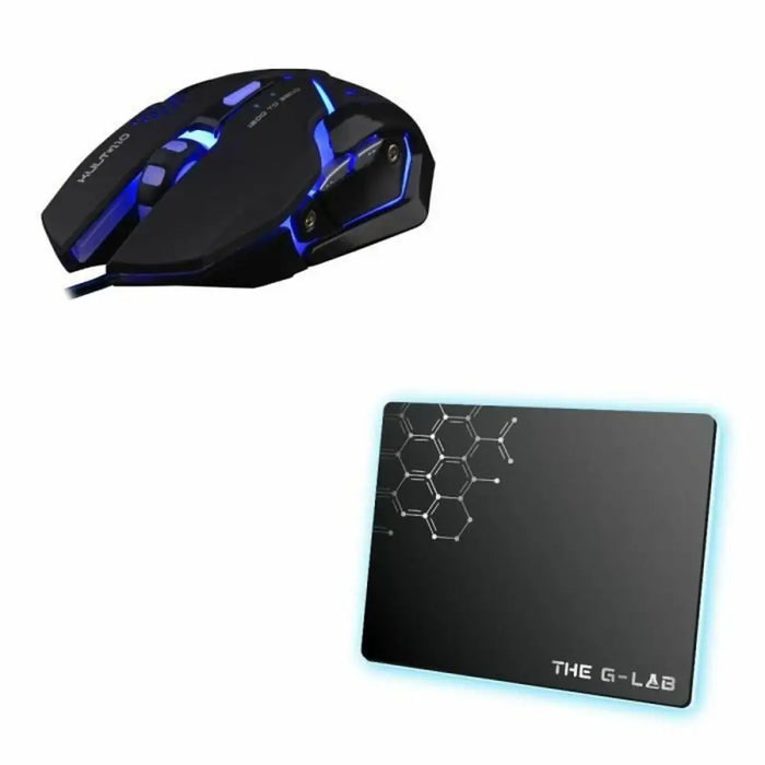 Клавиатура с мишка The G Lab Combo Argon AZERTY Черен
