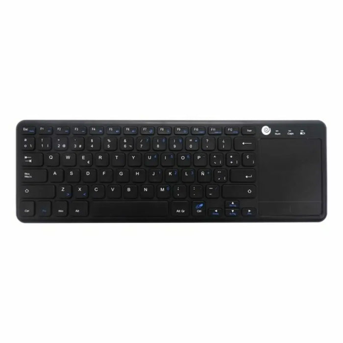 Клавиатура с тъчпад CoolBox CoolTouch Черен Испанска Qwerty