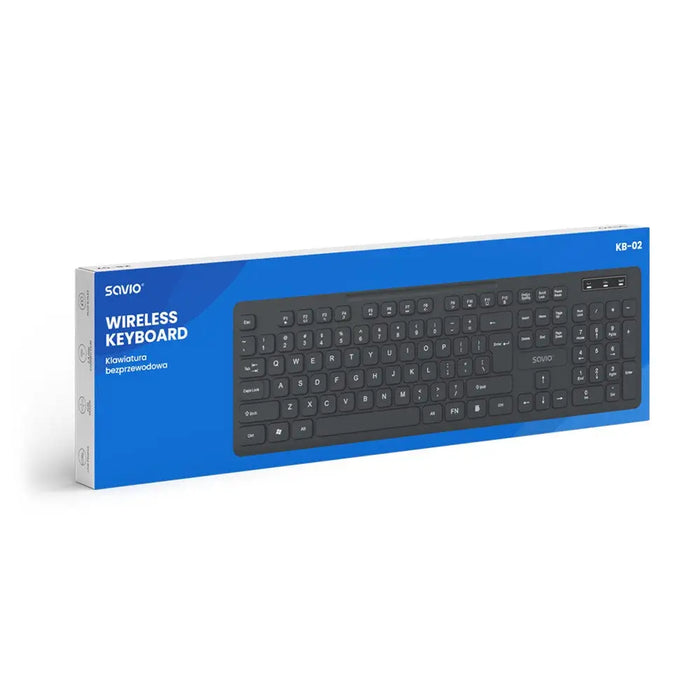 Клавиатура Savio KB-02 Черен