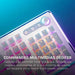 Клавиатура Turtle Beach Vulcan II Бял Azerty френски
