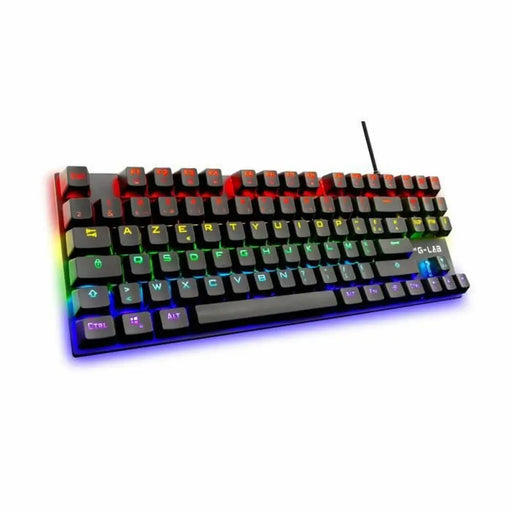 Клавиатура за игри The G Lab Mercury AZERTY френски Черен