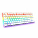 Клавиатура за игри The G Lab Mercury AZERTY Бял