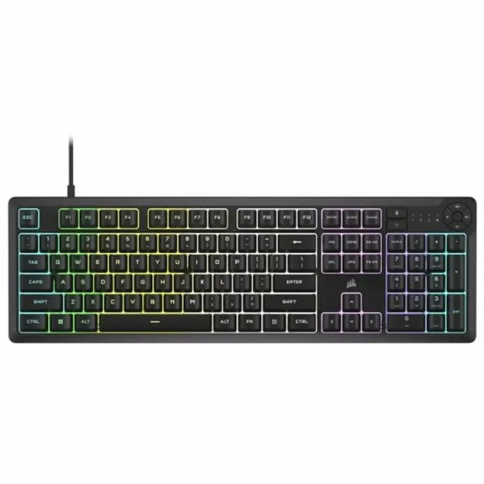 Клавиатура за игри Corsair K55 CORE Черен