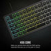 Клавиатура за игри Corsair K55 CORE Черен