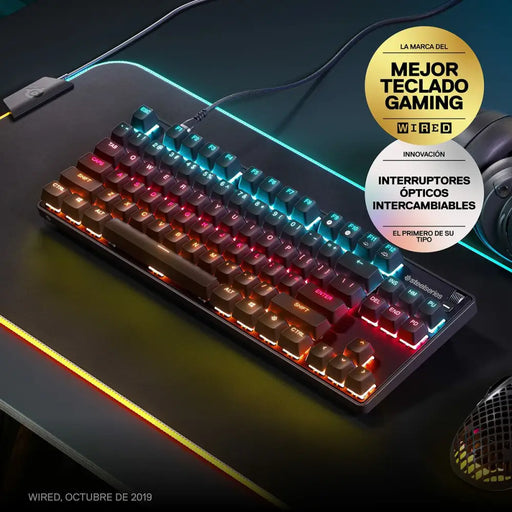 Клавиатура за игри SteelSeries Apex 9 TKL AZERTY