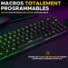 Клавиатура за игри The G-Lab KEYZ TITAN Черен AZERTY