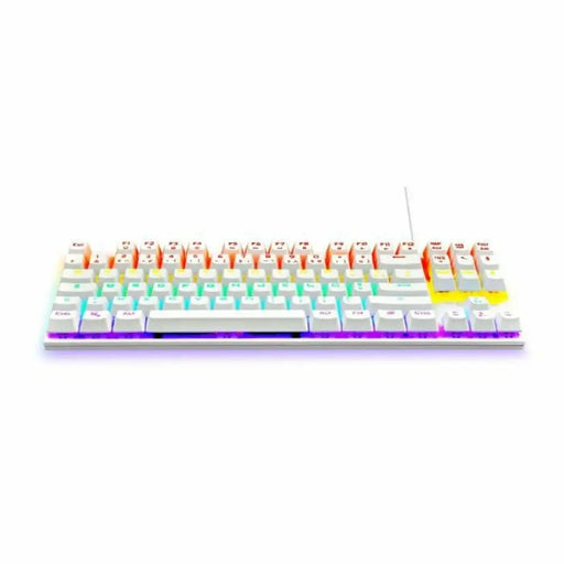 Клавиатура за игри The G Lab Mercury AZERTY Бял