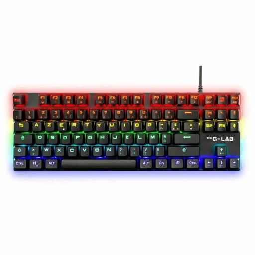 Клавиатура за игри The G Lab Mercury AZERTY френски Черен
