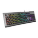 Клавиатура за игри Genesis NKG-1621 Черен Сребрист