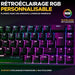 Клавиатура за игри The G-Lab KEYZ TITAN Черен AZERTY