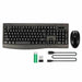 Клавиатура с мишка Bluestork Clavier Souris Sans Fil Черен