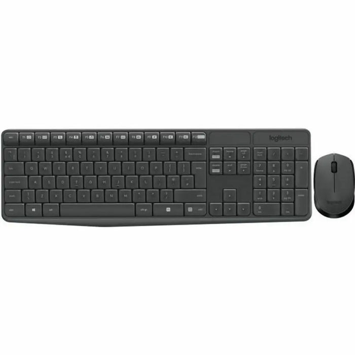 Клавиатура с мишка Logitech френски AZERTY