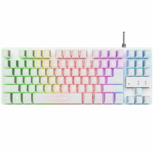 Клавиатура за игри Trust GXT 833W Бял