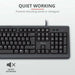 Клавиатура Trust 23982 Черен Испанска Qwerty