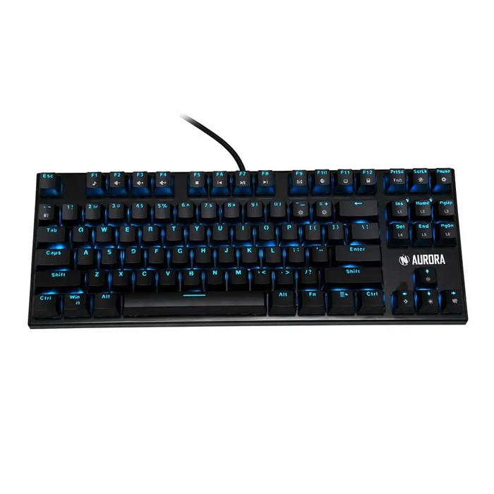 Клавиатура iBox IKGMK2R Gaming USB QWERTY US English Черна