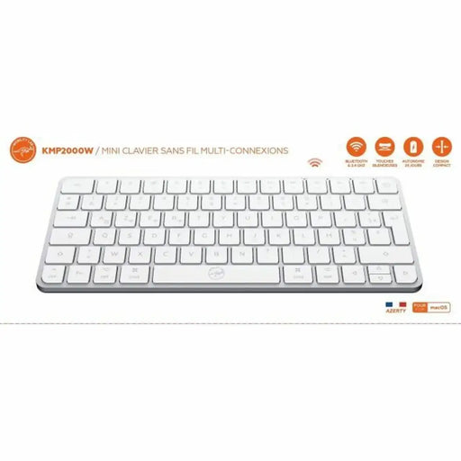 Клавиатура Mobility Lab KMP2000W Mini Бял