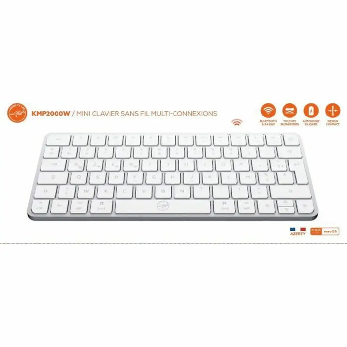 Клавиатура Mobility Lab KMP2000W Mini Бял