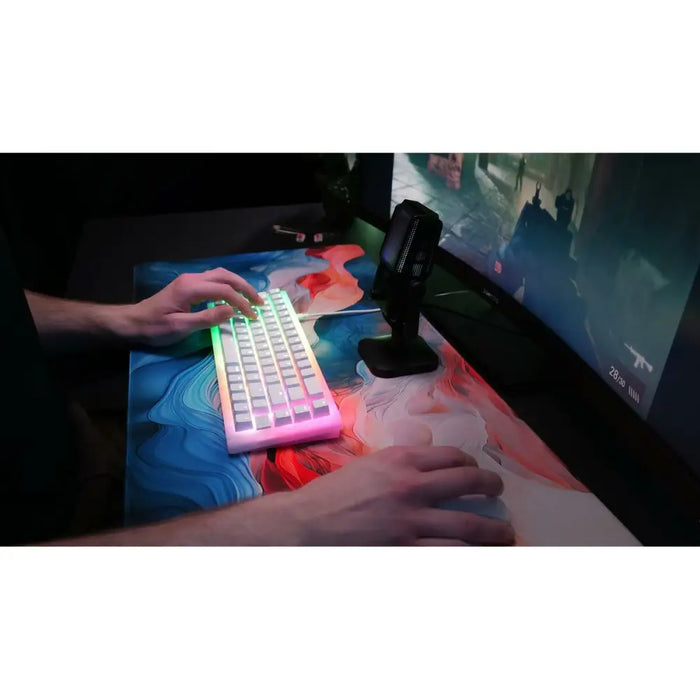 Клавиатура с мишка Cherry CXK5V2RGBCPTBLACKRFR