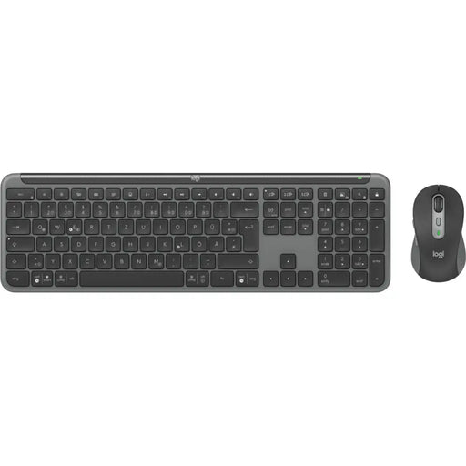Клавиатура с мишка Logitech 920-012504 Графит немски QWERTZ
