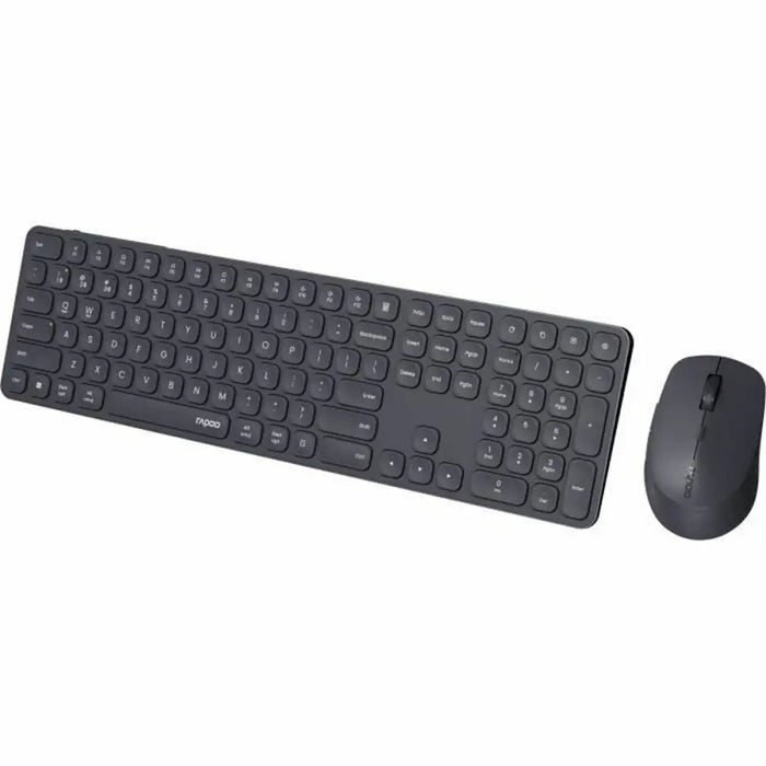 Клавиатура с мишка Rapoo 9810M Сив AZERTY