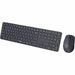 Клавиатура с мишка Rapoo 9810M Сив AZERTY