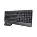 Клавиатура с мишка Trust Trezo Черен Испанска Qwerty