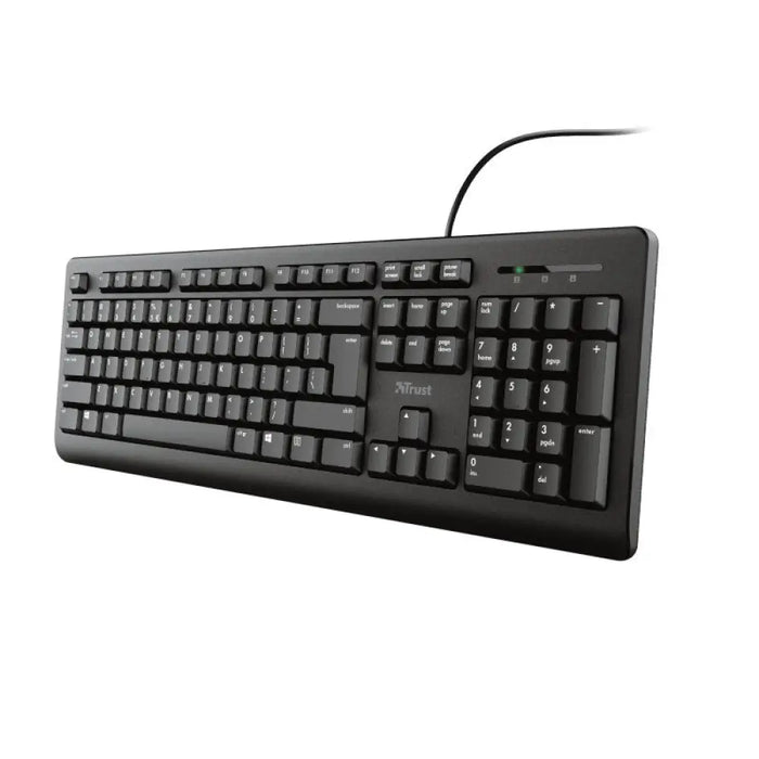 Клавиатура Trust Primo USB QWERTY US English Черна