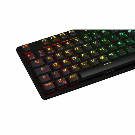 Клавиатура за игри The G Lab KEYZ PLATI. TKL Черен Azerty