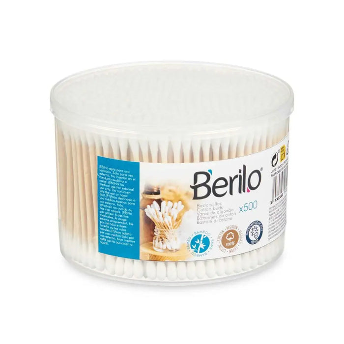 Клечки за Уши Berilo Памук Бамбук 6 броя