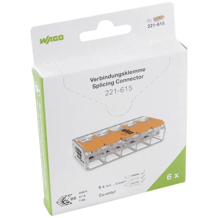 КЛЕМА РАЗКЛОНИТЕЛНА 6 БР5X0.5-6MM2WAGO
