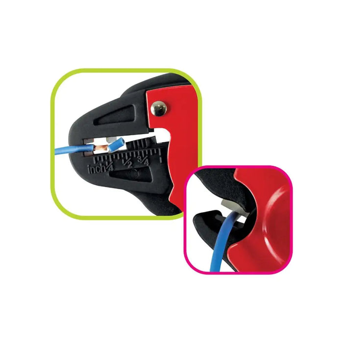 КЛЕЩИ ЗА ЗАГОЛВАНЕ НА КАБЕЛИ 0.2-6мм2