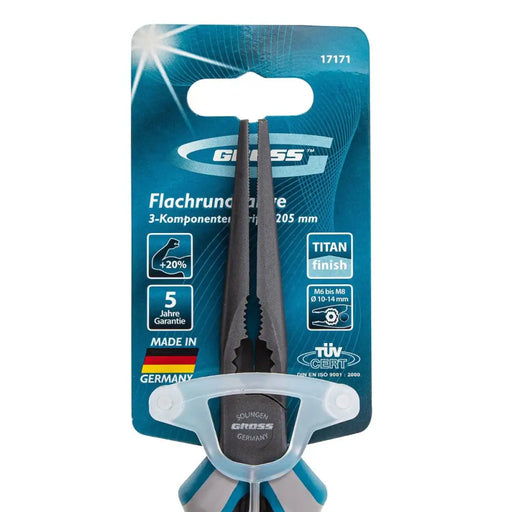 КЛЕЩИ ОСТРОВЪРХИ 200ММ GROSS