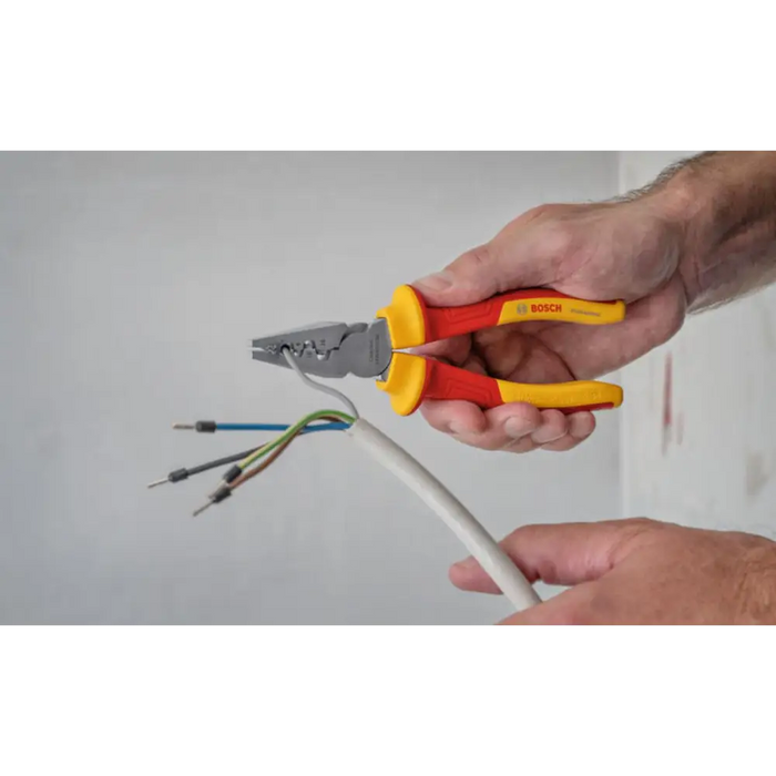 КЛЕЩИ ЗА КРИМПВАНЕ 180MM BOSCH VDE