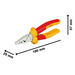 КЛЕЩИ ЗА КРИМПВАНЕ 180MM BOSCH VDE