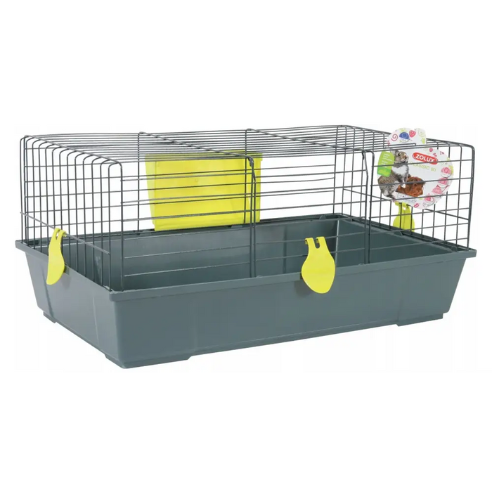 Клетка ZOLUX CLASSIC 80 см цвят: сив / аквамарин