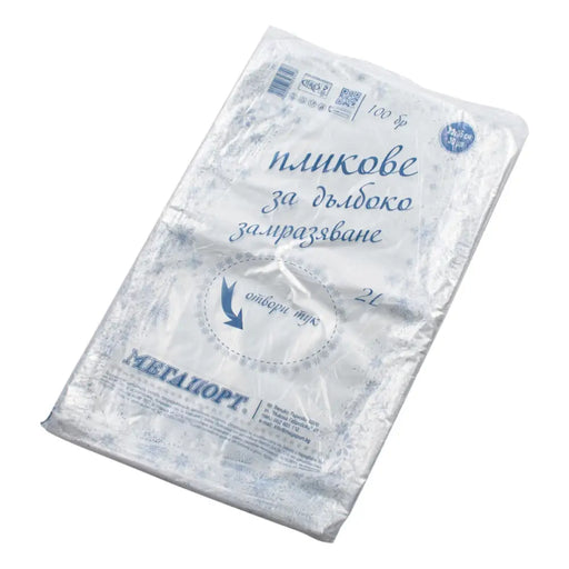 ПЛИКОВЕ ЗА ДЪЛБОКО ЗАМРАЗЯВАНЕ 2 L 100БР MEGAPORT