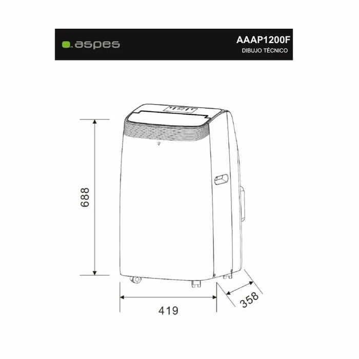 Климатик Aspes AAAP1200F A