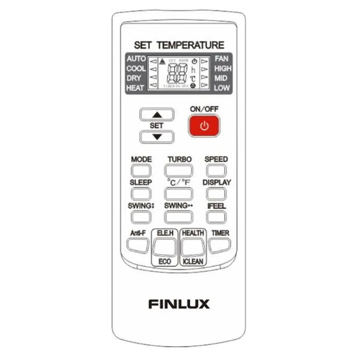 Климатик Finlux 48KA3PH 48000 охл/отопление BTU A+++