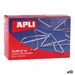 Клипс Apli MARIPOSA Nº 10 Сребрист Сребро 40 mm (10 броя)
