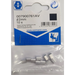 КЛИПС ЗА КАБЕЛ АЛУМ VRN 2ММ 7/4.5 10БР