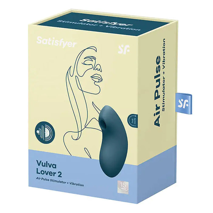 Клиторен масажор Satisfyer Vulva Lover 2 син
