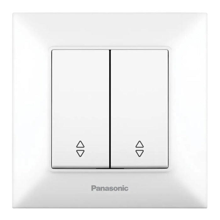 КЛЮЧ ДЕВИАТОРЕН ДВОЕН БЯЛ PANASONIC Arkedia Slim