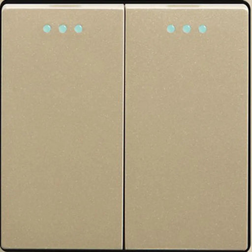 КЛЮЧ ДВОЕН ДЕВИАТОРЕН МЕХАНИЗЪМ ЗЛАТО LUXON