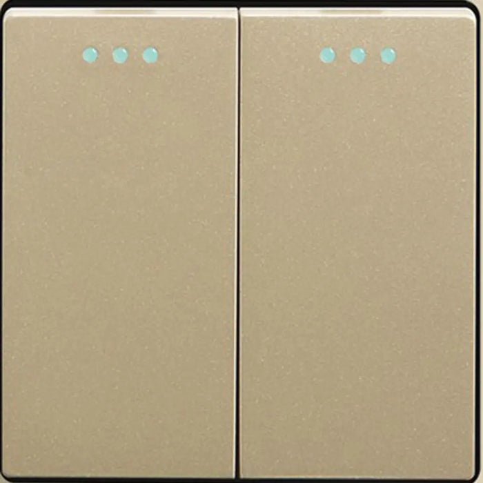 КЛЮЧ ДВОЕН ДЕВИАТОРЕН МЕХАНИЗЪМ ЗЛАТО LUXON