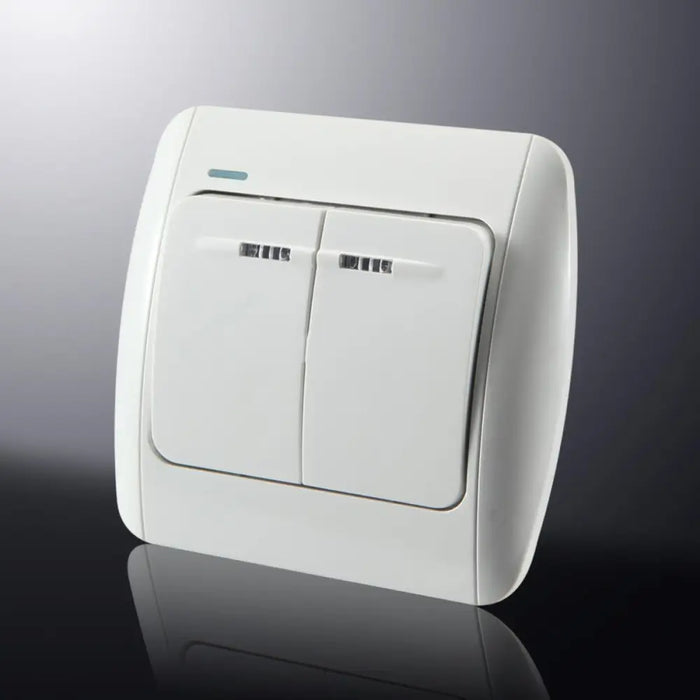 КЛЮЧ ДВОЕН С ИНДИКАТОР БЯЛ ELE-04